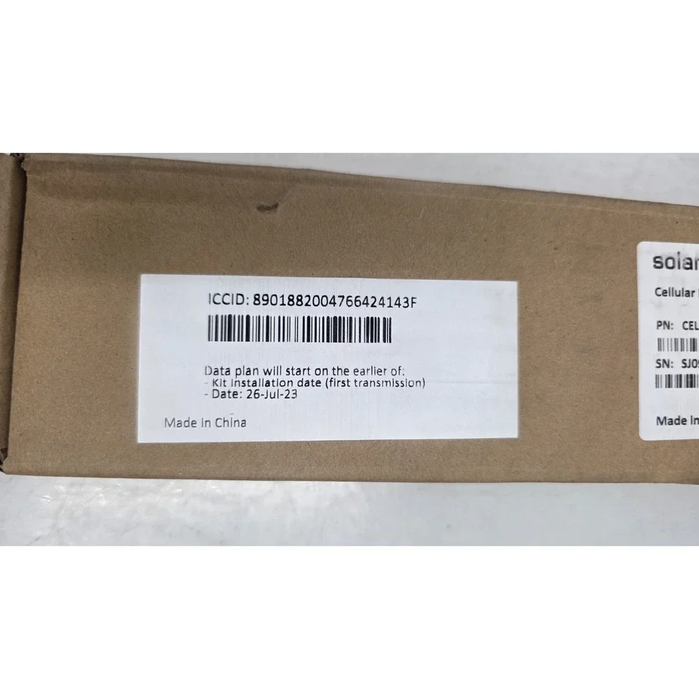 SolarEdge CELL-B-R05-US-S-S2 Residential Cellular Plug-In Kit